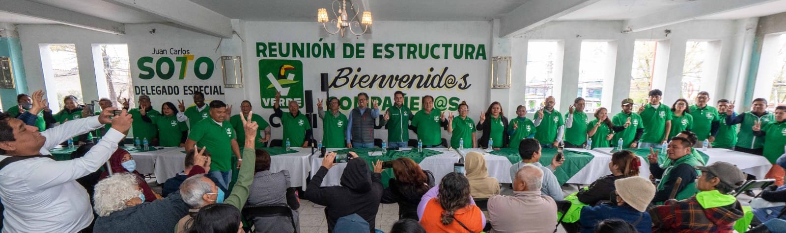 Se fortalece el Verde en Valle de Chalco; se adhieren ex diputado, ex regidor del PRD, liderazgos sociales y empresariales