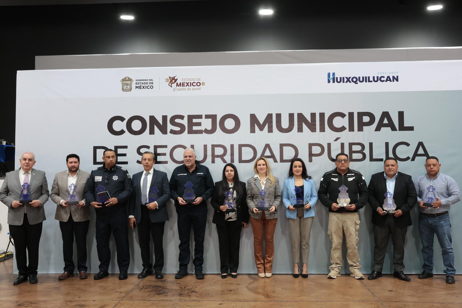 POR TERCER AÑO CONSECUTIVO, HUIXQUILUCAN LOGRA LA CERTIFICACIÓN DEL 100% DE SUS POLICÍAS MUNICIPALES
