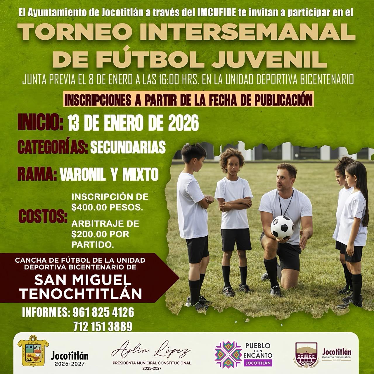 En Jocotitlán participa y diviértete