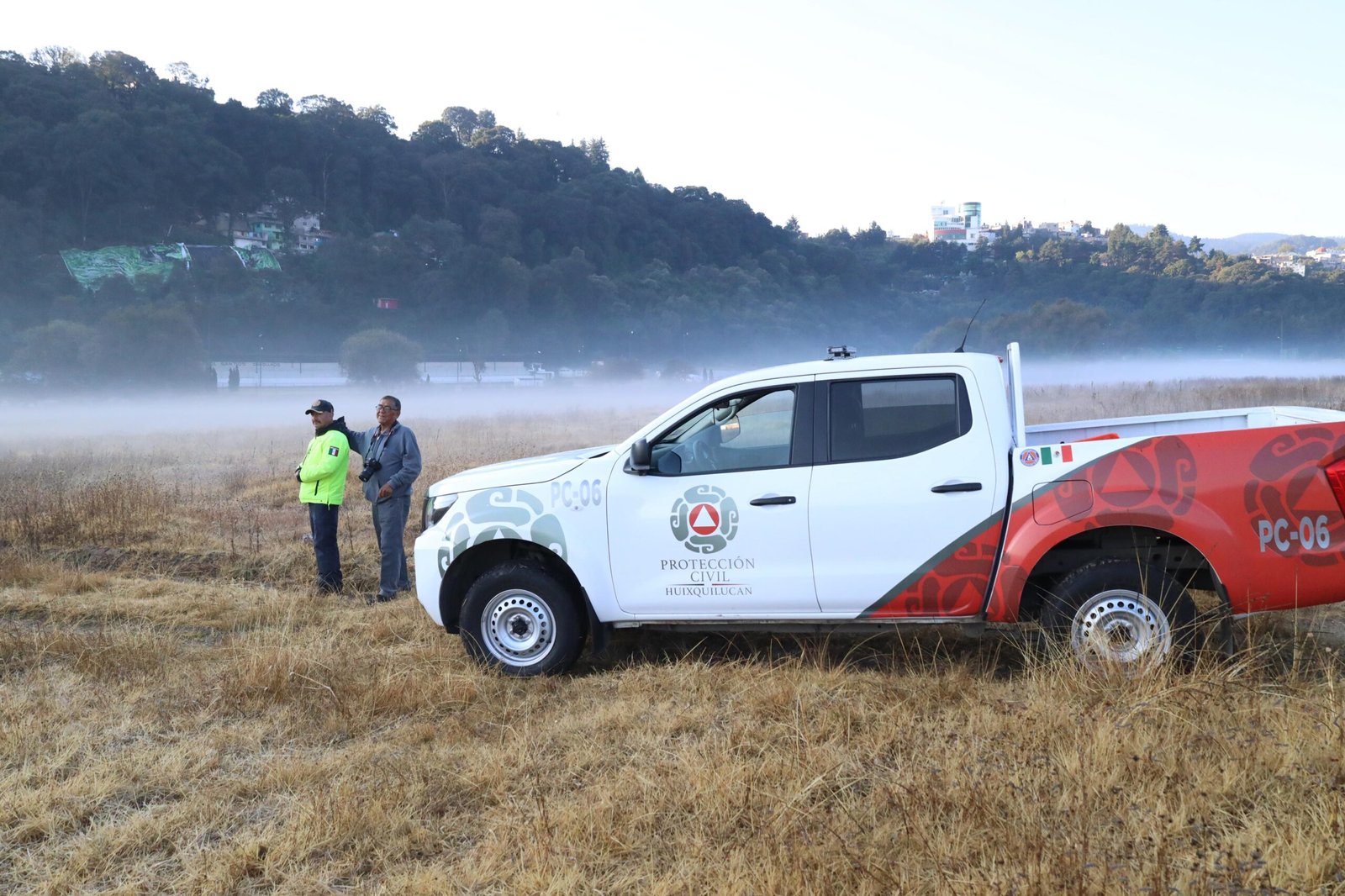 ANTE BAJAS TEMPERATURAS HUIXQUILUCAN PONE EN MARCHA “OPERATIVO INVERNAL 2025”