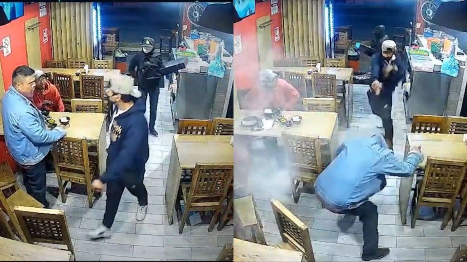 Asalto a taquería deja un muerto en Amozoc