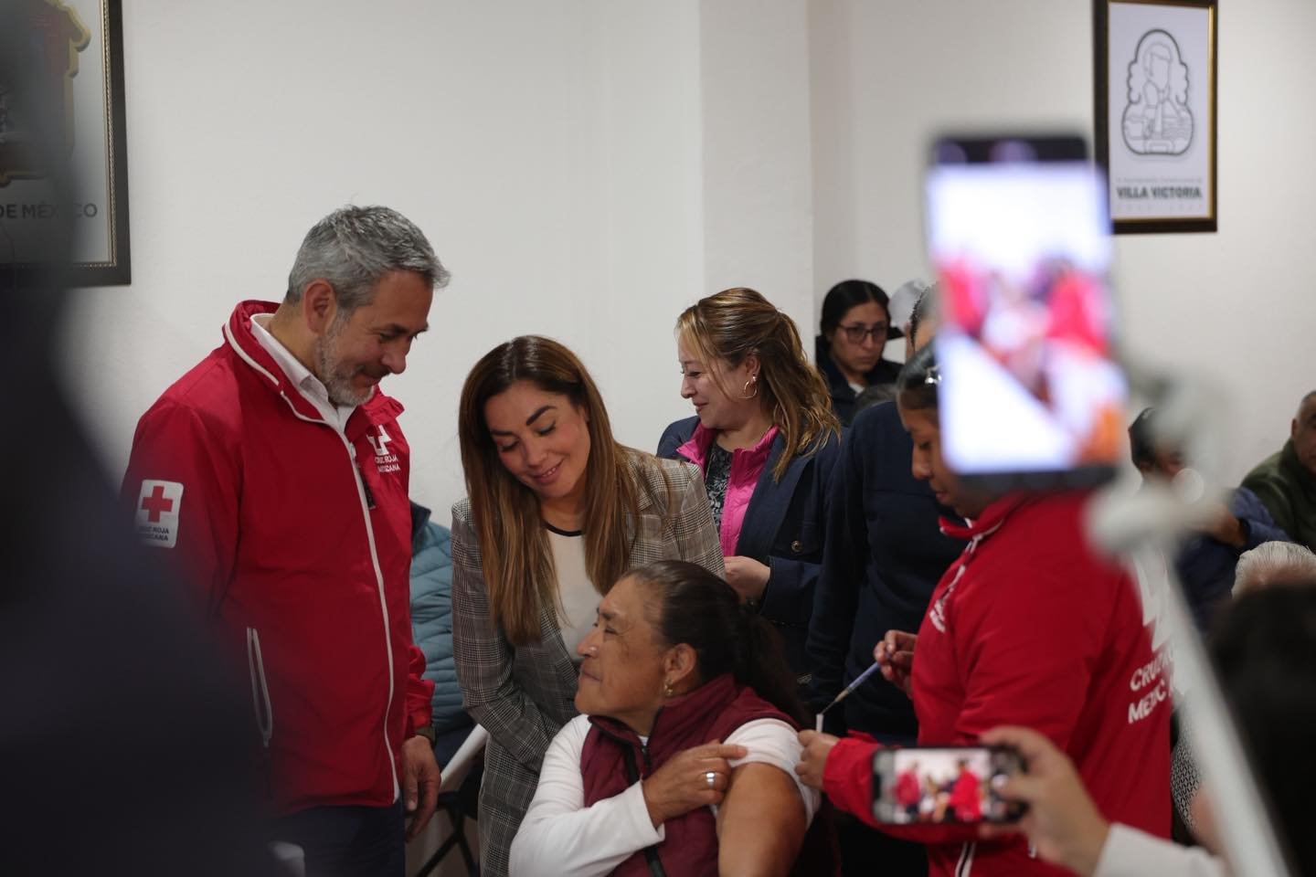 Villa Victoria tendrá delegación de La Cruz Roja: Mario Santana Carbajal