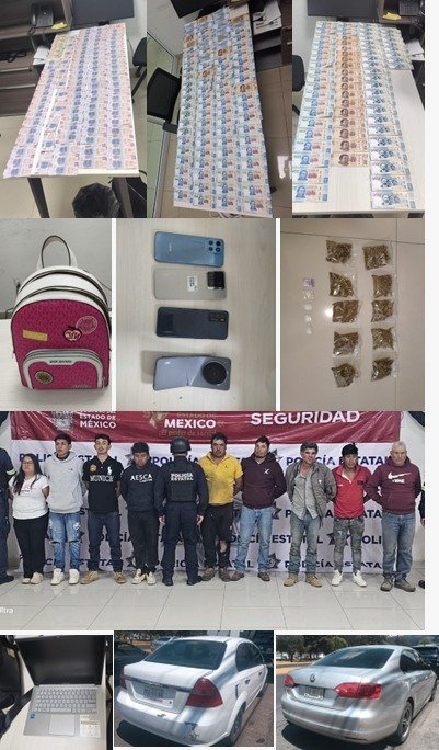 Detienen a nueve integrantes de un grupo delictivo en San José del Rincón