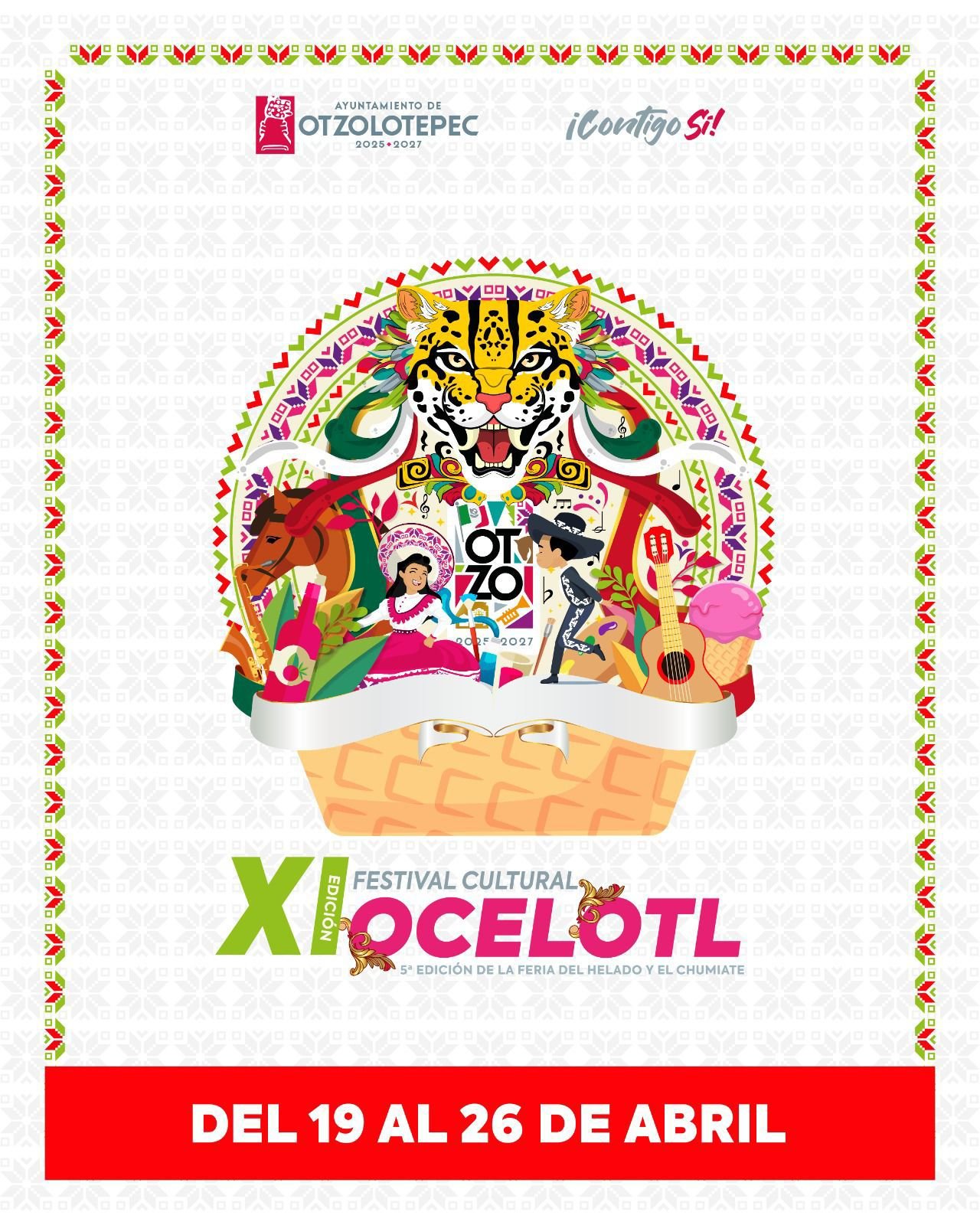*En Otzolotepec Festival Cultural Ocelotl