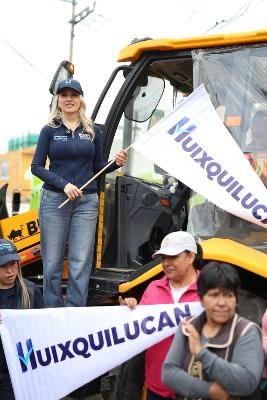 ANUNCIA HUIXQUILUCAN REPAVIMENTACIÓN DE AVENIDA PRINCIPAL EN SANTIAGO YANCUITLALPAN