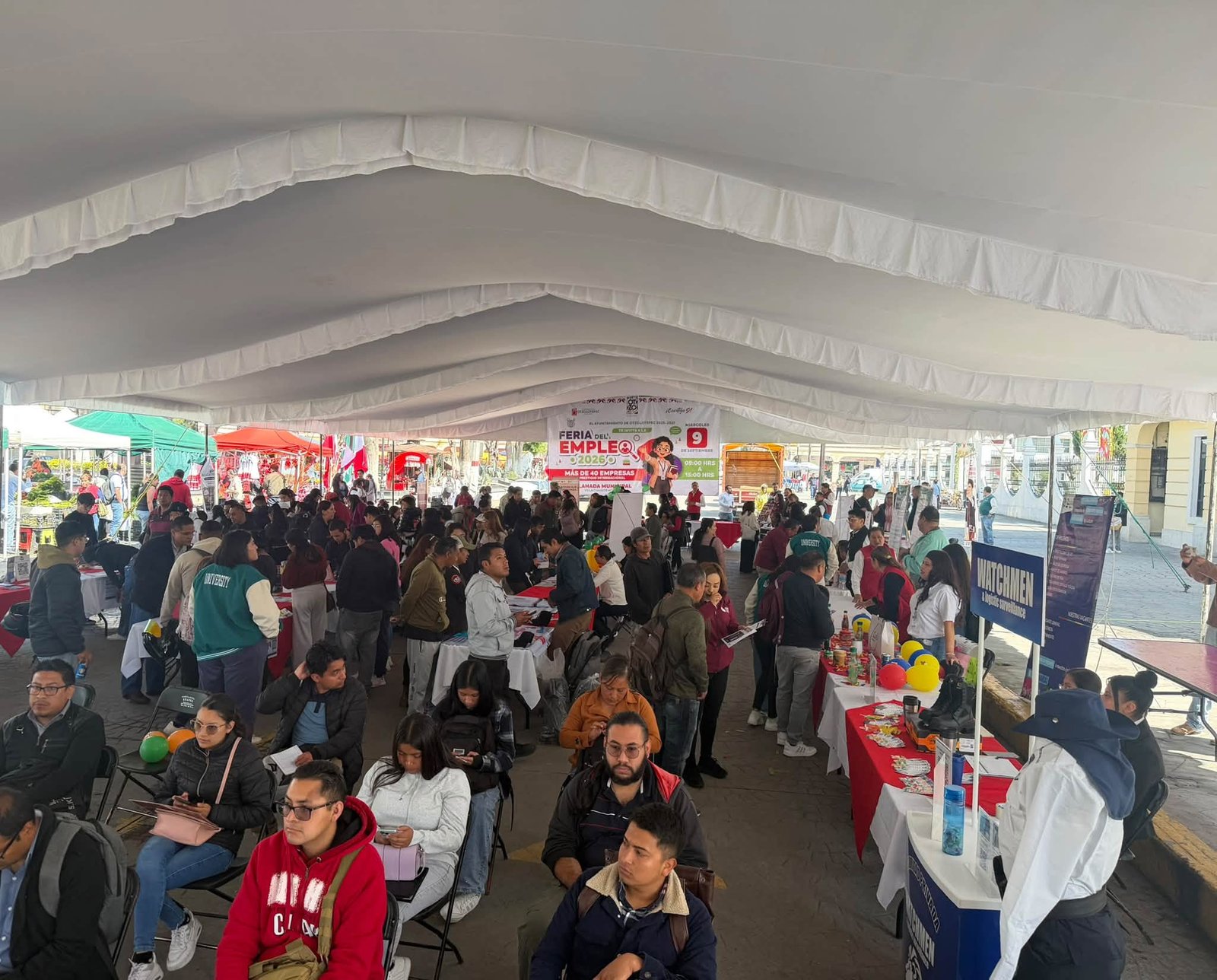 ¡Un éxito la Feria del Empleo en Otzolotepec!